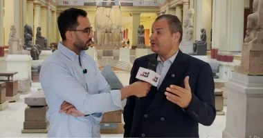 هشام الليثي: خطة لتطوير التهوية وسيناريو العرض فى المتحف المصرى بالتحرير