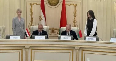 وزارة الاستثمار توقع بروتوكول تعاون استراتيجي مع بيلاروسيا لتعزيز التبادل التجاري وتوطين الصناعات
