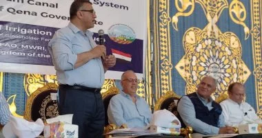 وزير الرى من قنا: المزارع نجم أساسى وهدفنا خدمته وأحب أهل قنا