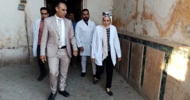 وكيل صحة بنى سويف يتفقد مستشفى الحميات فى أول أيام العيد.. تفاصيل