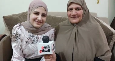 آلاء عبد الكريم الأولى على الإعدادية الأزهرية للمكفوفين بالشرقية