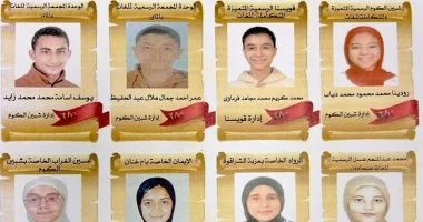 أسماء وصور أوائل الشهادة الإعدادية فى المنوفية