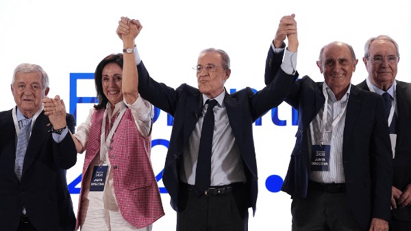 إعادة انتخاب فلورنتينو بيريز رئيساً لريال مدريد حتى عام 2030