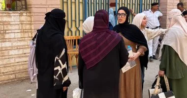 ارتياح بين طلاب الثانوية الأزهرية شعبة الأدبي بالدقهلية بعد أداء مادة التوحيد