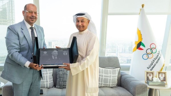 الأولمبية المصرية توقع برتوكول تعاون مع الكويتية بحضور الصباح والمسلم وإدريس