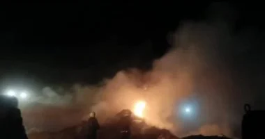 السيطرة على حريق التهم منزلين في ساقلته بسوهاج دون خسائر بشرية