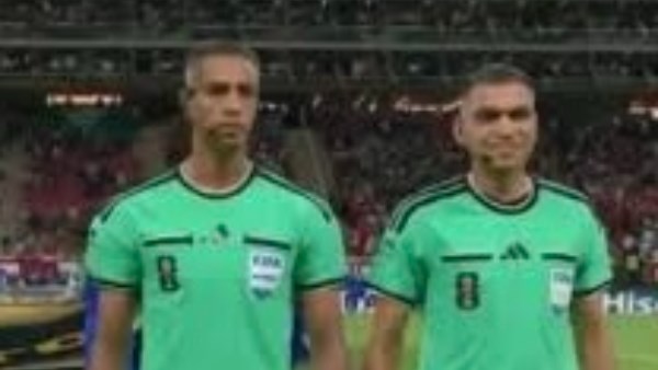 الظهور الثاني بالمونديال .. أمين عمر وأبو الرجال ضمن طاقم حكام مباراة العراق والنرويج