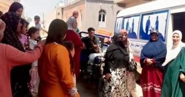 الكشف على 624 طفل مجانا ضمن مبادرة أطفال أصحاء بالبحيرة