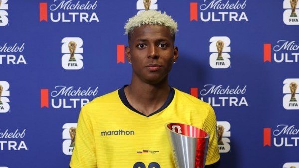 بعدما ساهم في تأهل بلاده.. الإكوادوري “أنجولو” أفضل لاعب في لقاء ألمانيا