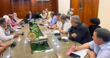 تعليم الغربية تناقش الاستعدادات النهائية لامتحانات الثانوية العامة