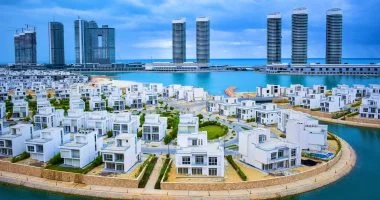 تفاصيل منطقة أبراج الداون تاون بالعلمين الجديدة