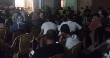توافد جماهير دمياط لدعم المنتخب في أول لقاءته بالمونديال