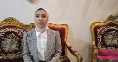 “جنى” الأولى على الشهادة الإعدادية بدمياط: أتمنى فوز المنتخب النهارده