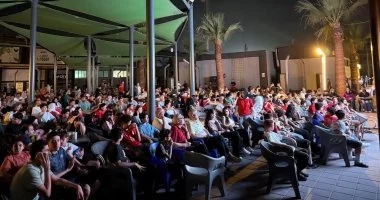 حضور جماهيري كبير فى القليوبية لمتابعة مباراة مصر ونيوزيلندا بكأس العالم