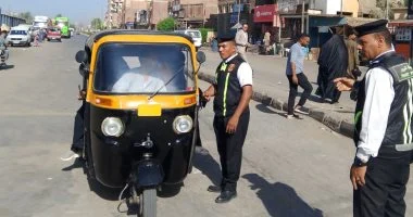 حملة مكبرة لإعادة الانضباط ورفع الإشغالات بشوارع دشنا فى قنا