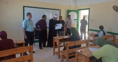 رئيس منطقة جنوب سيناء الأزهرية يتابع الامتحانات ويؤكد توفير الأجواء المناسبة للطلاب
