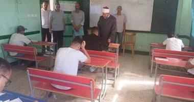 رئيس منطقة جنوب سيناء الأزهرية يتابع انتظام امتحانات الثانوية