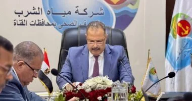 رئيس مياه القناة: الانتهاء من محطتي صرف صحي أبو رضوان والسماكين وفتح التعاقدات
