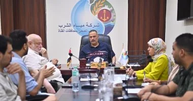 رئيس مياه القناة يتابع تنفيذ مشروع ميكنة الموارد البشرية والشؤون المالية