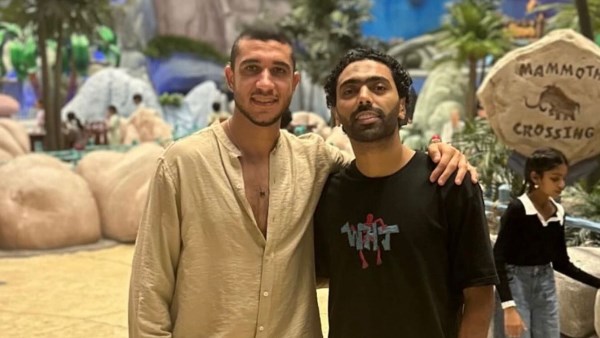 رامي ربيعة يهنئ حسين الشحات بمناسبة عيد ميلاده