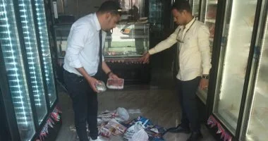 ضبط 310 كيلو لحوم فاسدة بمطعم فى إدفو