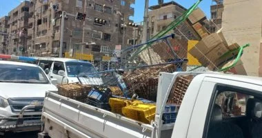 ضبط ومصادرة 630 مخالفة في حملة مكبرة لشرطة المرافق بحى شرق سوهاج