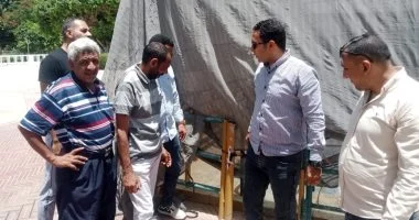 غلق وتشميع 3 حمامات سباحة غير مرخصة في نجع حمادي بقنا