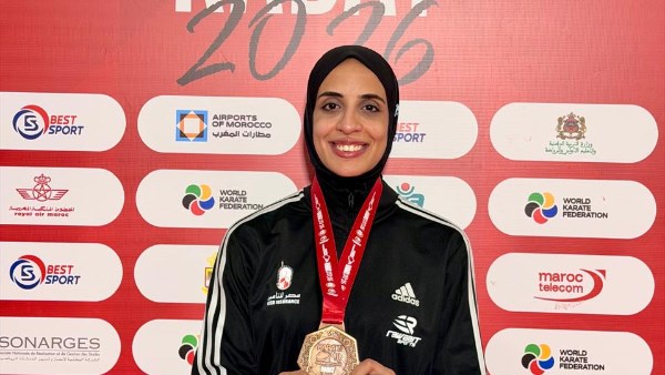 فريال أشرف بعد حصد برونزية الدوري العالمي للكاراتيه: خطوة  في مشواري