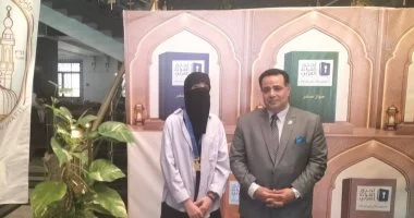 فوز الطالبة رقية الطبجى من كفر الشيخ بالمركز السادس بمسابقة تحدي القراءة العربى