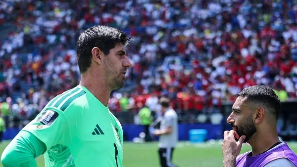 كورتوا : التعادل مع مصر نتيجة عادلة .. واجهنا منتخبًا قويًا