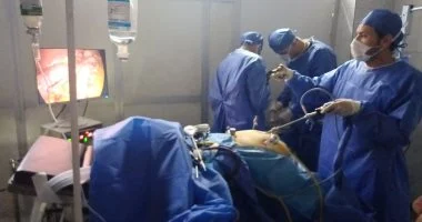 لأول مرة.. إجراء عملية تكميم معدة بالمنظار بمستشفى مشتول المركزى