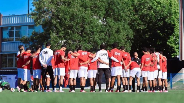 لقطات من المران الأخير لـ منتخب مصر.. صور