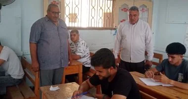 متابعة مستمرة لامتحانات الثانوية الأزهرية بشمال سيناء من خلال جولات تفقدية للجان