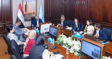 محافظ الإسكندرية يستقبل قنصل عام فرنسا ووفد وكالة فرنسا للتنمية لبحث المشروعات المشتركة