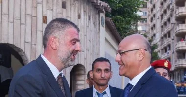 محافظ الإسكندرية يشارك باحتفالية العيد الوطنى الروسى بالقنصلية الروسية