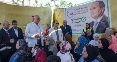 محافظ الإسكندرية يشهد انطلاق حملة للتبرع بالدم تزامنًا مع اليوم العالمي لها