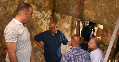 محافظ الإسكندرية يضع صهريج ابن النبيه الأثري والمسرح الروماني على خريطة التطوير