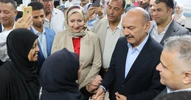 محافظ السويس يتفقد المستشفى الجامعي ويؤكد دعم المنظومة الصحية وتحسين الخدمات