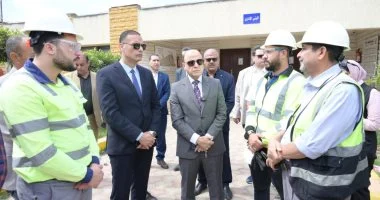 محافظ الغربية يتفقد مصنع تدوير ومعالجة المخلفات بالمحلة الكبرى
