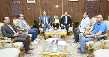 محافظ المنوفية يستعرض معدلات الأداء ونسب الإنجاز ببعض المشروعات