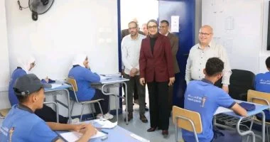 محافظ الوادي الجديد تتابع سير امتحانات الدبلومات الفنية بـ14 لجنة