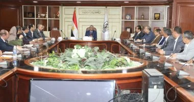 محافظ بنى سويف يتابع مستجدات المشاركة فى المبادرة الوطنية للمشروعات الخضراء