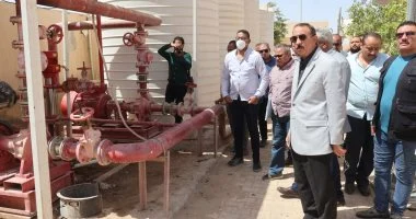 محافظ سوهاج يتفقد مصنع تدوير المخلفات الصلبة بدار السلام بتكلفة 120 مليون جنيه