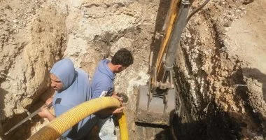 محافظ كفر الشيخ يوجه بصيانة وإصلاح خط مياه شرب قطر 6 بوصة بقرية الفقهاء