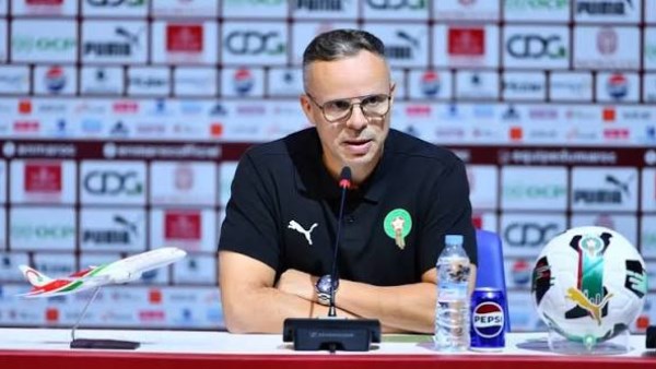 مدرب منتخب المغرب: ثقتنا في لاعبينا كبيرة ونقاتل من أجل الوطن