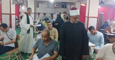 مدير أوقاف سوهاج يتابع انطلاق امتحانات آخر العام بمركز الثقافة الإسلامية