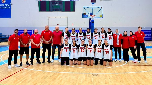 منتخب ناشئات السلة يختتم معسكر إسبانيا بالفوز على كوت ديفوار استعدادا لكأس العالم