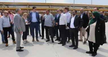 ميناء الإسكندرية يستقبل وفد خبراء دوليين لإعداد خريطة طريق الوقود البديل
