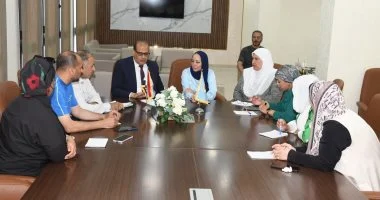 نائب رئيس جامعة الإسماعيلية الأهلية يتابع الاستعداد للعام الجامعى الجديد