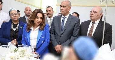 نقل رئيسة قرية أبوسكين لمستشفى أهل مصر بعد زيارة المحافظ ووزيرة التنمية المحلية
